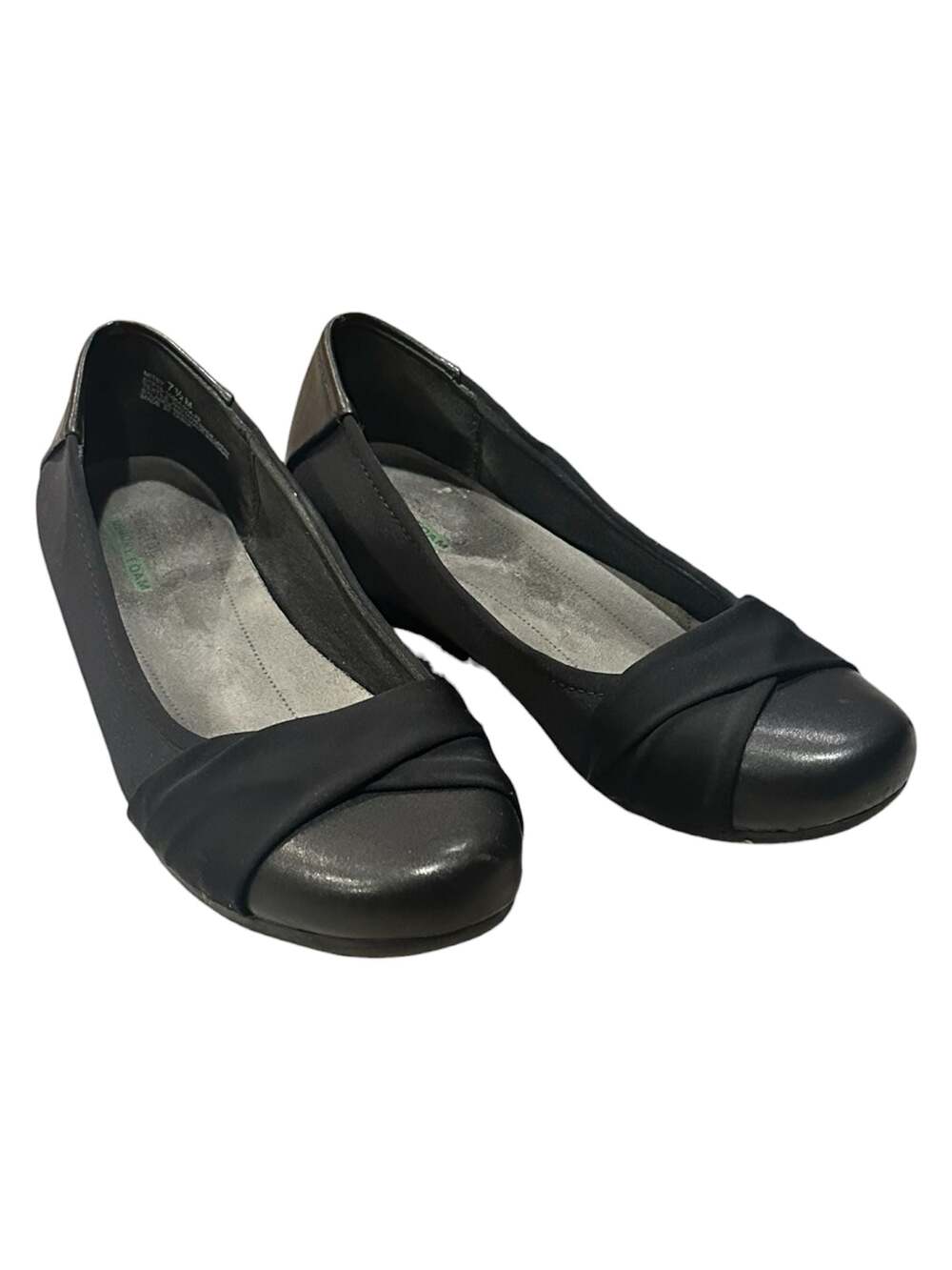 Baretraps Mitsy Black Memory Foam Ballet Flats Women’s Size 7.5M